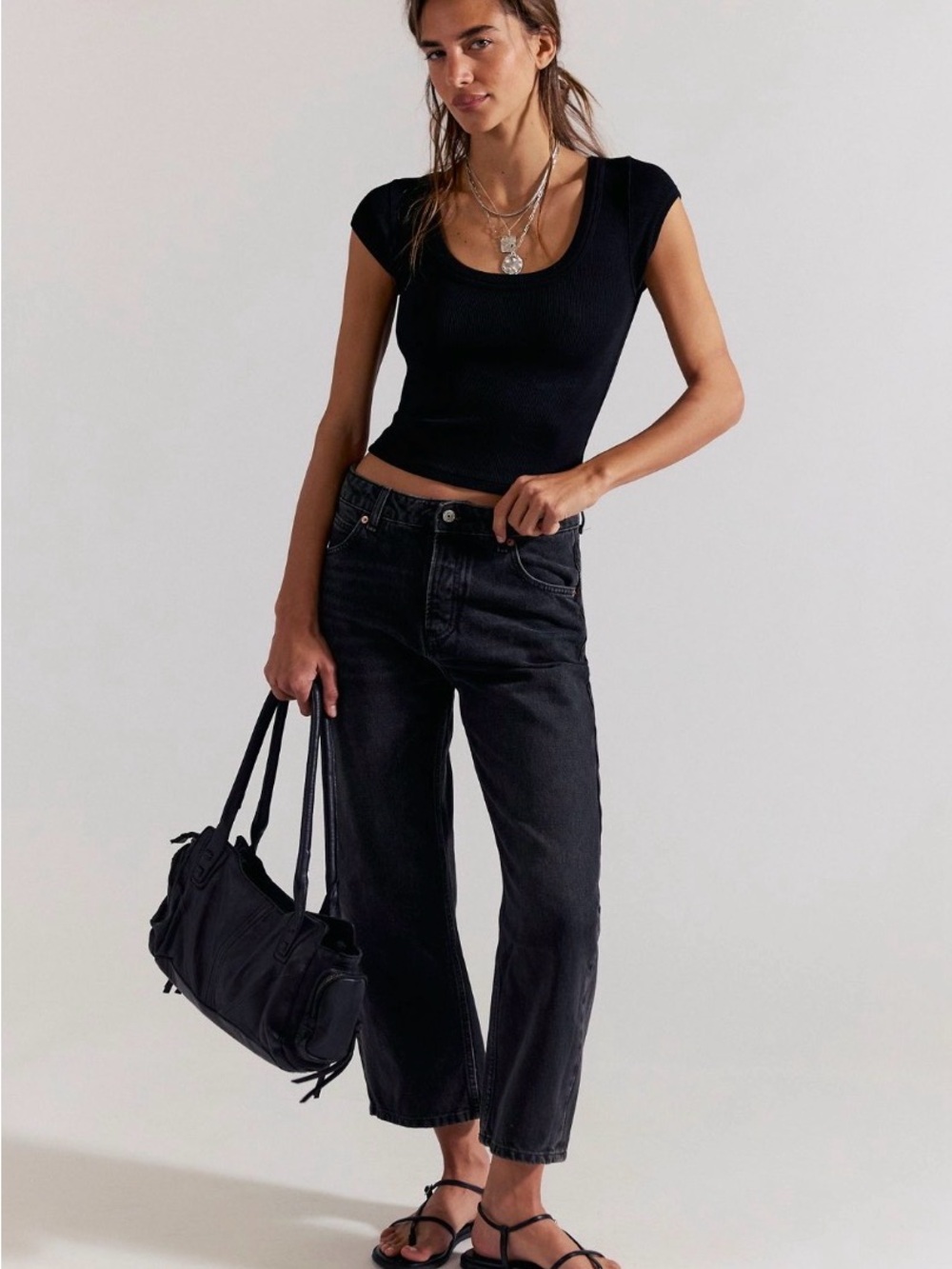 We The Free Deep Trance dropped boyfriend jeans - free people
